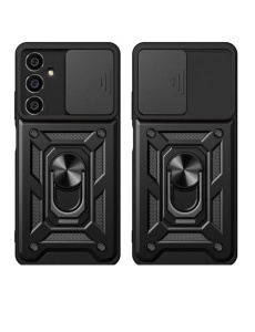 Противоударен черен калъф Camera Cover за Samsung Galaxy S26