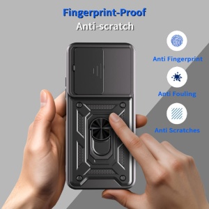 Противоударен черен калъф Camera Cover за Xiaomi Redmi 15C - Img 3