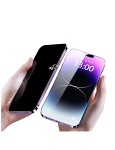 Противошпионски закален стъклен протектор Privacy за Motorola MOTO G55 с 9H твърдост против драскотини
