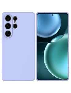 Светло Син силиконов гръб POLY за Samsung Galaxy S26 Ultra