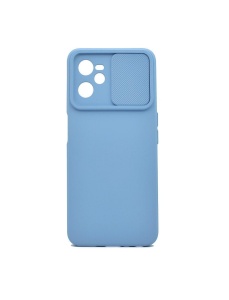 Светло син силиконов кейс CAMSHIELD за Realme C35