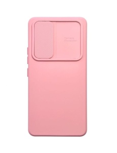 Силиконов калъф CAMSHIELD розов за Samsung A25 5G