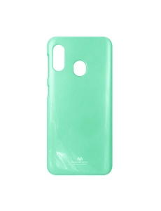 Силиконов Гръб Jelly Case в ментово зелено за Samsung Galaxy A40