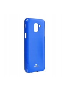 Силиконов Гръб Jelly Case в синьо за Samsung A6 2018
