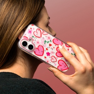 Силиконов Гръб Ultra Trendy Love Case Тип 1 за iPhone 17 Pro със защита от удари и надрасквания