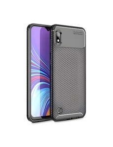Силикон гръб Carbon за Samsung A10
