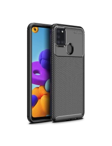 Силикон гръб Carbon за Samsung A21s