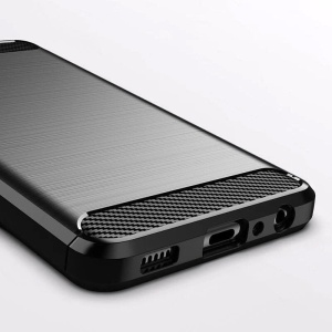 Силикон гръб Carbon за Samsung A22 4G със защита от удари и надрасквания