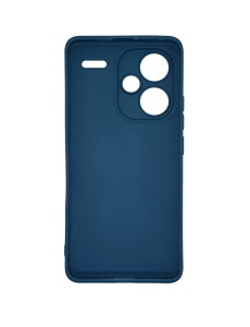 Син силиконов калъф POLY за Redmi Note 13 Pro Plus 5G