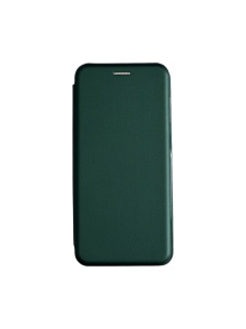 Тъмно зелен калъф тип тефтер за телефон MP Forcell за Samsung A22 4G с функция стойка за видео