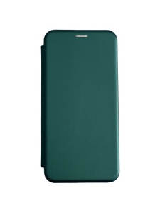 Тъмно зелен калъф тип тефтер за телефон MP Forcell за Samsung A40