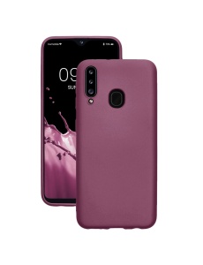 Тъмно лилав калъф Candy Color за Samsung A20s