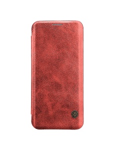 Червен Кожен Калъф G Case за Samsung S9 Plus със защита от удари и надрасквания
