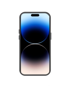 Черен гръб Mag Safe с предпазно стъкло на камерите за IPHONE 15 Plus