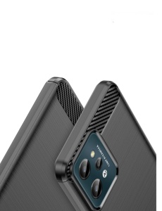 Черен гръб Top Carbon за Realme C31