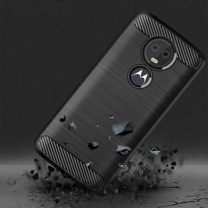 Черен калъф Toptel Carbon за Motorola MOTO E5 - Img 2