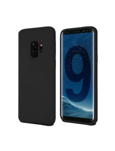 Черен Силиконов Гръб Mercury Soft Feeling за Samsung S9