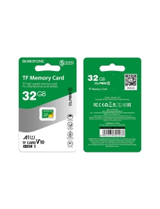 Borofone карта с памет MicroSD 32GB SDHC Class10 90MB s