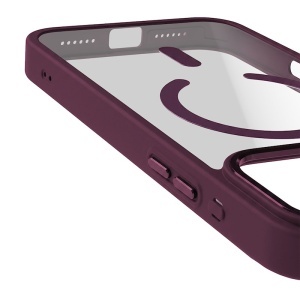 Color Clear Mag case for iPhone 18 Pro, череша - Img 5