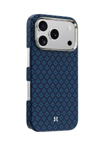 Kevlar Benks Case MagSafe за iPhone 17 Pro blue с тънък профил и лек дизайн
