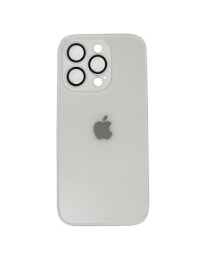 Бял стъклен калъф AG Glass за IPHONE 13 Pro