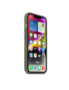 Елегантен тъмно зелен Оригинален гръб за iPhone 13