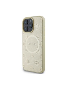 Оригинален златен кейс MagSafe Guess за IPHONE 16 Pro със защита от удари и надрасквания