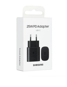 Оригинално зарядно у во Samsung 25W EP TA800 PD с един изход USB C
