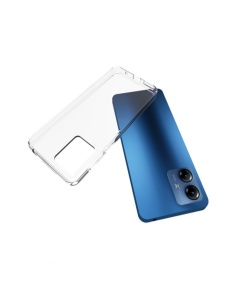 Прозрачен силиконов гръб 1 мм за Motorola G14 със защита от удари и надрасквания