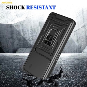 Противоударен черен калъф Camera Cover за Honor 400 Smart - Img 4