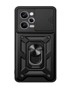 Противоударен черен калъф Camera Cover за Xiaomi Redmi Note 12 Pro