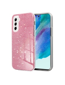 Розов Гръб Shine за Samsung S21 FE