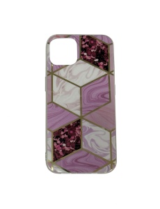 Розов силиконов калъф COSMO за IPHONE 13