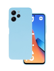 Светло син силиконов гръб POLY за Xiaomi Redmi 12