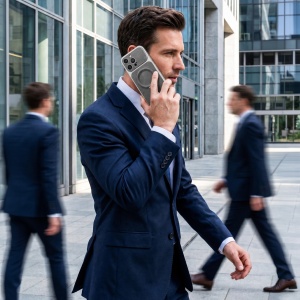 Сив Гръб "LUXGRIP Mag Case" за iPhone 17 Pro - Img 2