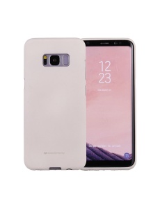 Сив Силиконов Гръб Mercury Soft Feeling за Samsung S8 Plus