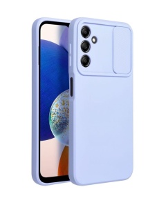 Силиконов гръб CAMSHIELD светло син за Samsung A05s
