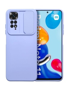 Силиконов гръб CAMSHIELD светло син за Xiaomi Reddmi Note 11 Pro