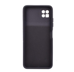Силиконов кейс CAMSHIELD черен за Samsung A22 5G