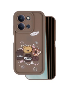 Силиконов гръб Ultra Trendy 3D Coffee Case за Xiaomi Redmi 15C
