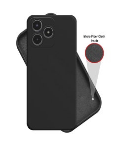 Силиконов гръб POLY черен за Realme C53