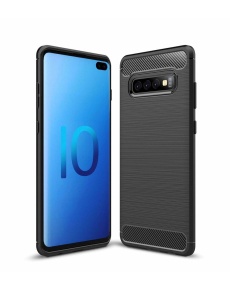 Силикон гръб Carbon за Samsung S10 Plus