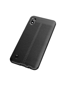 Силикон гръб Leather Autofocus за Samsung A10