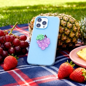 Син кейс с 3Д Плодова Фигурка Fruit 2in1 за Samsung Galaxy A57