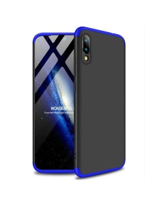 Син Обгръщащ Пластмасов Гръб от 3 части за Samsung Galaxy A40