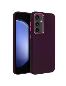 Тъмно Лилав гръб Satin Case за Samsung A14 4G 5G