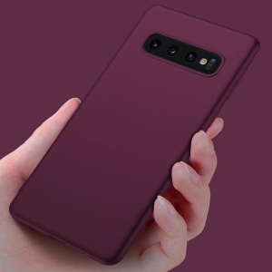 Тъмно лилав кейс Candy Color за Samsung S10