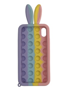 Цветен гръб Bubble 3D Case за IPHONE XR
