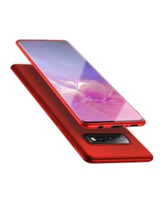 Червен калъф Candy Color за Samsung S10