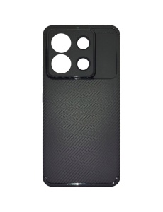 Черен калъф Carbon за Xiaomi Redmi Note 13 Pro 5G